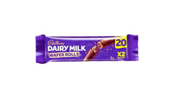 Show details for CADBURY DAIRY MILK WAFER ROLLS 8G Picture of CADBURY DAIRY MILK WAFER ROLLS 8G